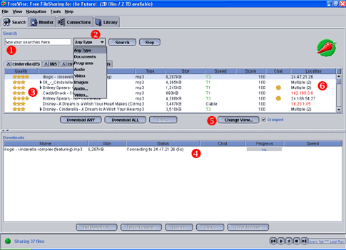 FreeWire Screenshot